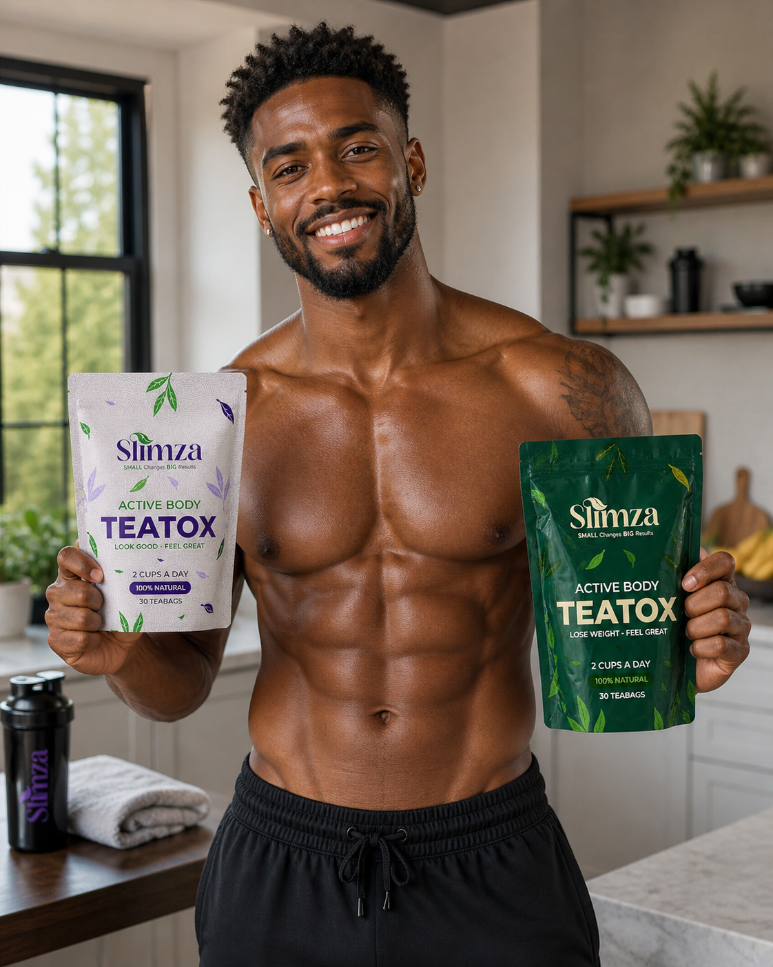 Slimza Ultimate Tea Duo  - Detox Elixir &  Slimza Radiance Tea “Buy One, Get One Free”