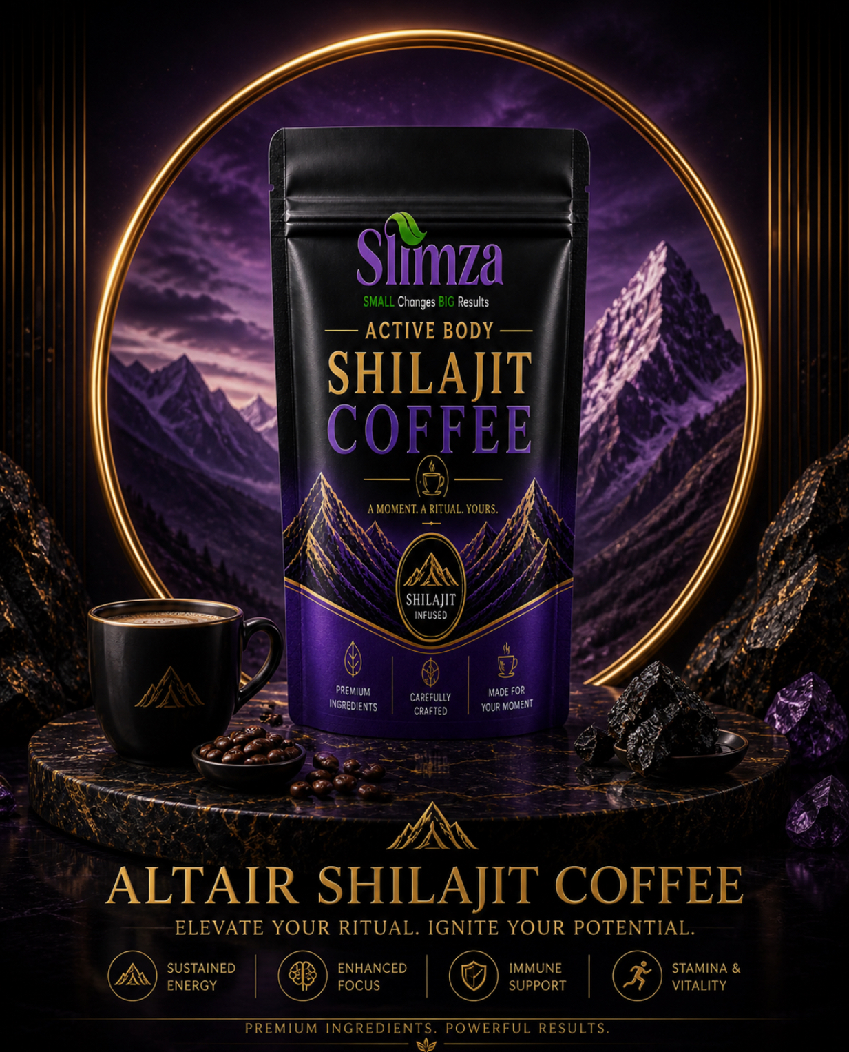 Slimza Altair Shilajit Coffee