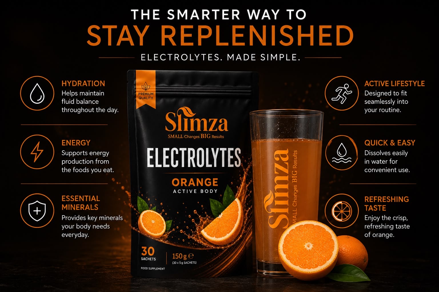 Solar Orange Electrolyte bright, energetic, powerful