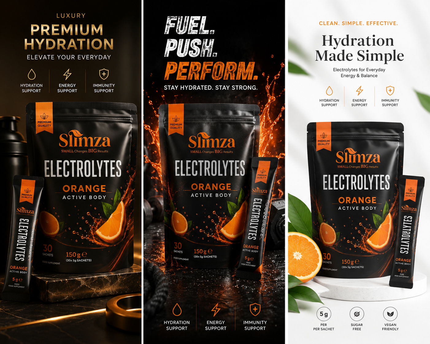 Solar Orange Electrolyte bright, energetic, powerful