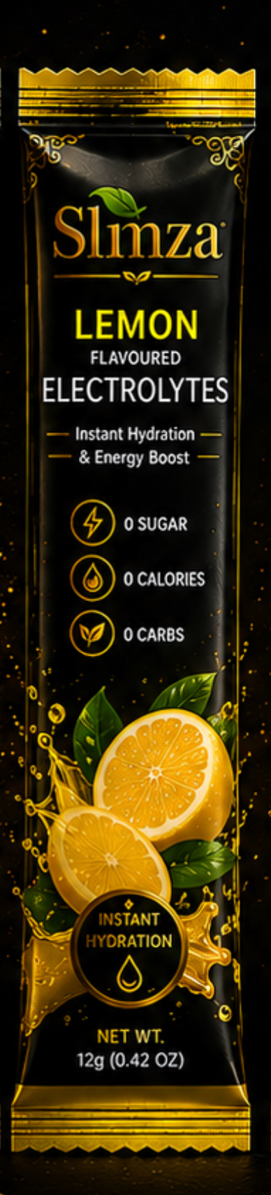 Ultra-Refreshing Lemon Zest Electrolytes sharp, clean, refreshing