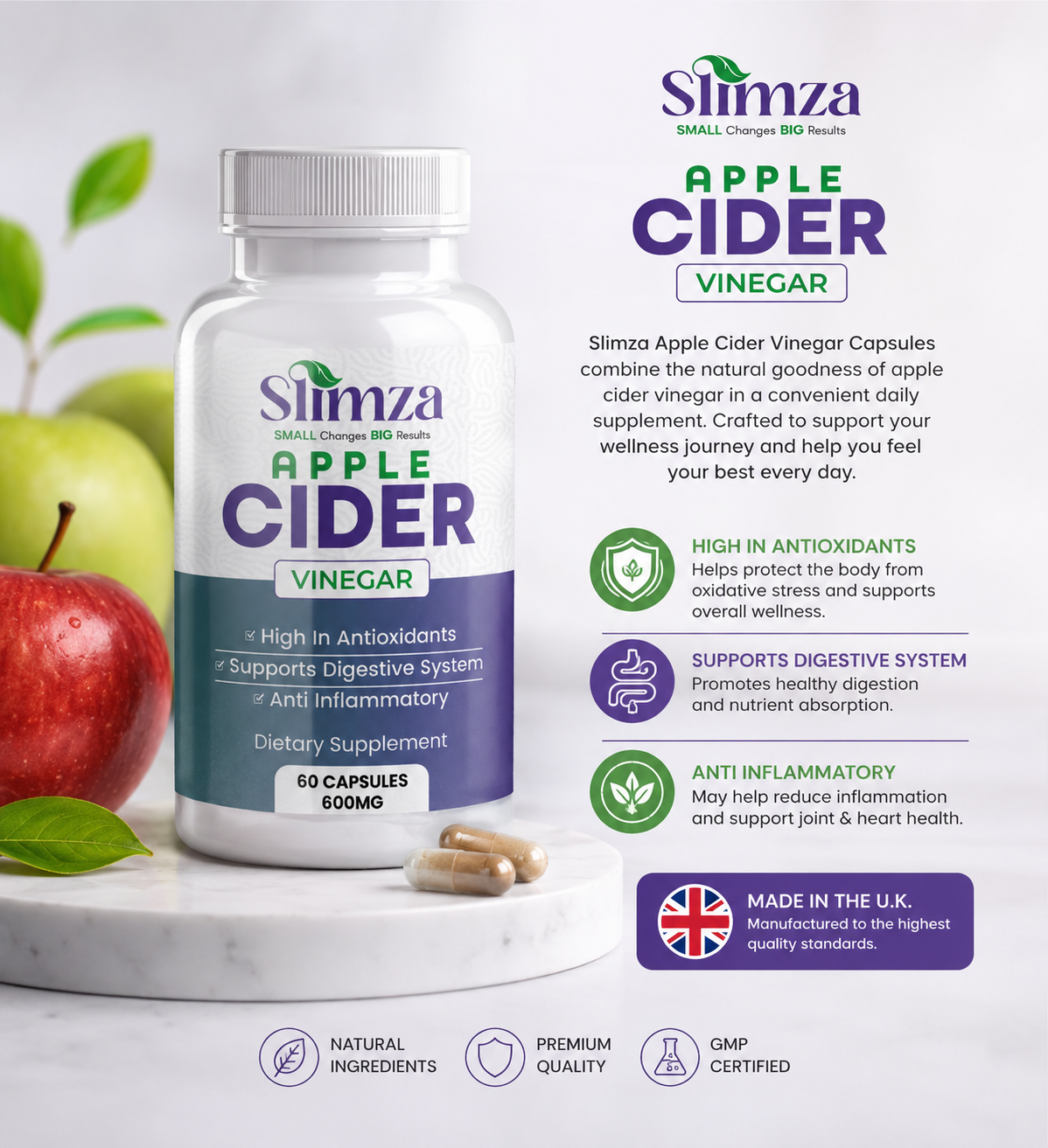 Slimza Apple Cider Vinegar