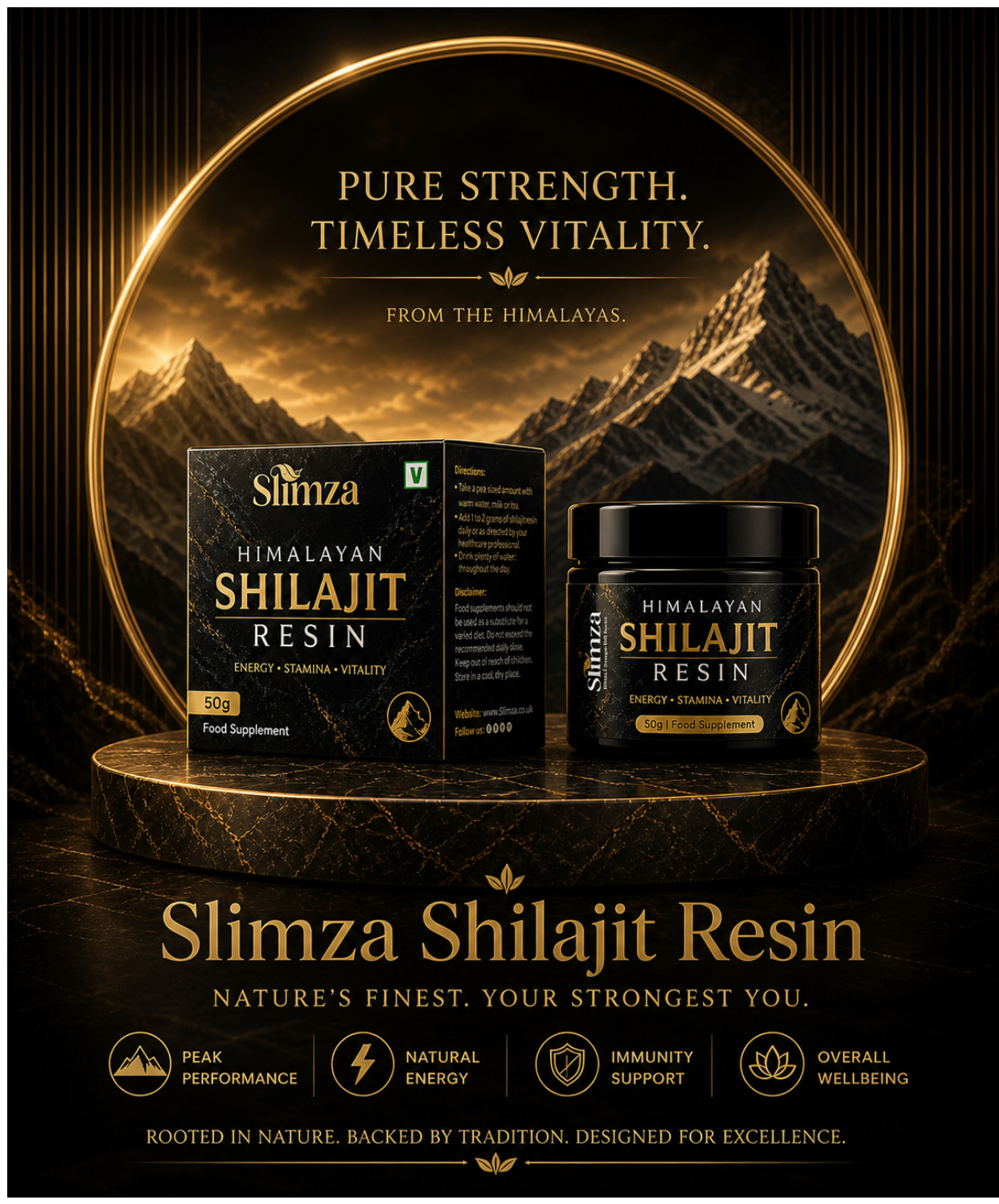 Slimza Himalayan Shilajit Resin