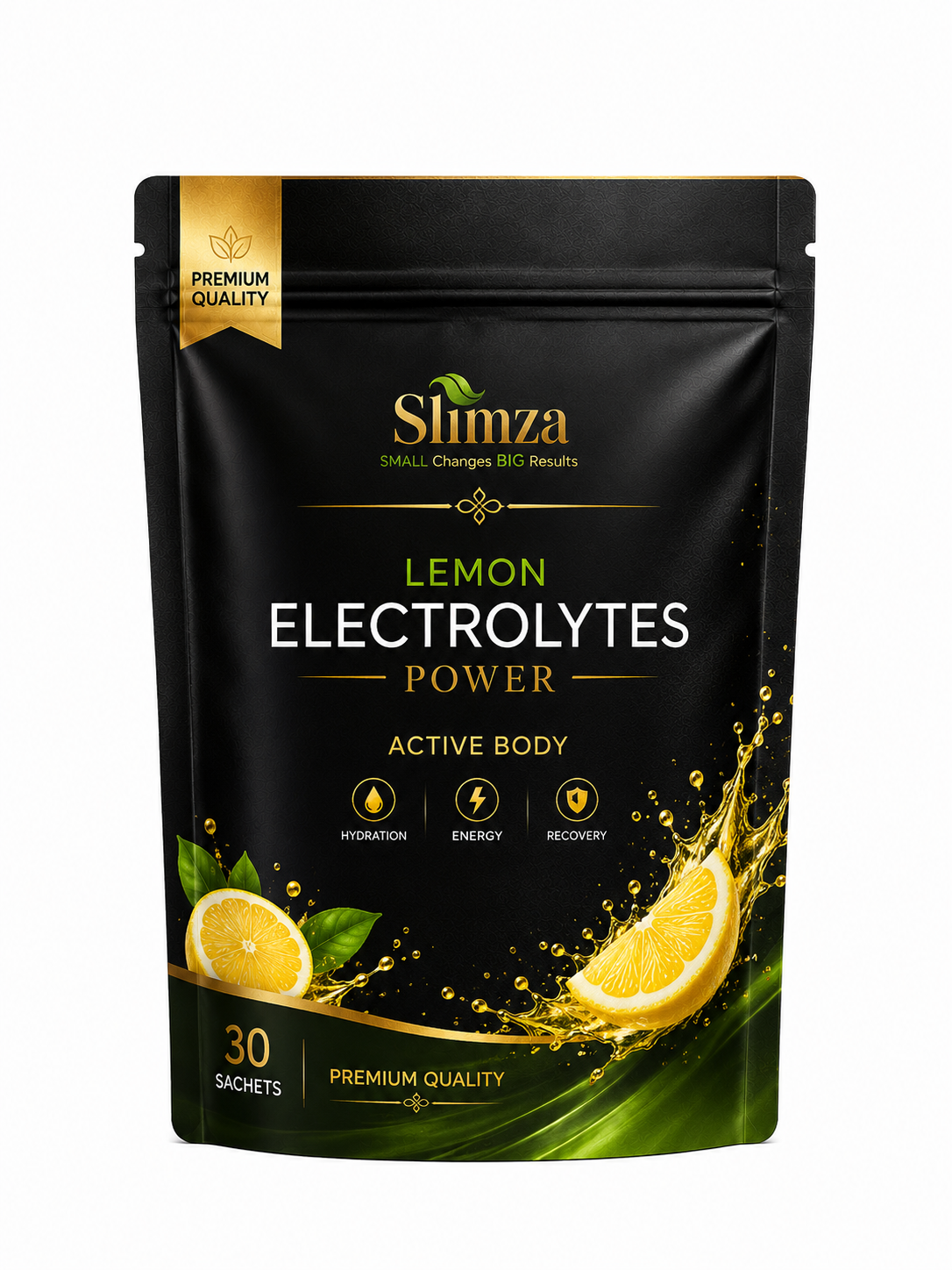 Ultra-Refreshing Lemon Zest Electrolytes sharp, clean, refreshing