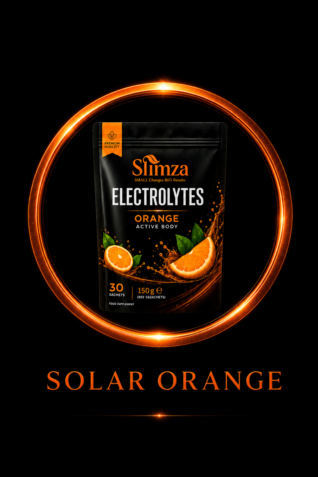 Solar Orange Electrolyte bright, energetic, powerful