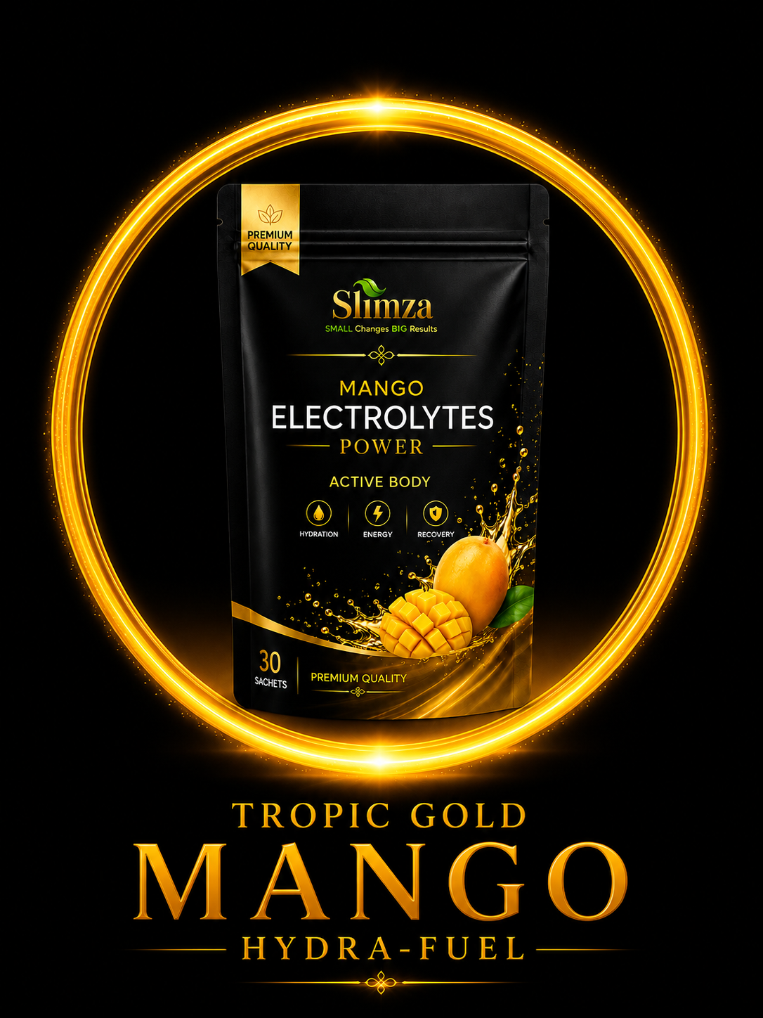 Tropic Gold Mango Hydra-fuel Electrolytes premium, smooth, standout